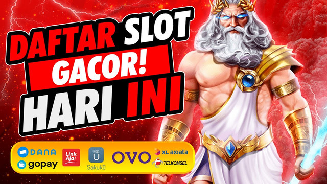 Slot Gacor Gampang Menang Jackpot Maxwin Hari Ini 